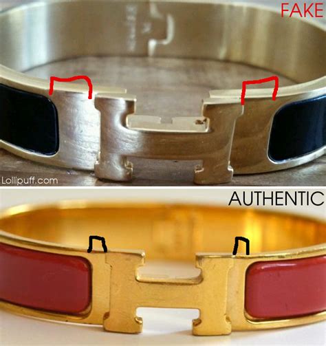 hermes clic clac real vs fake|hermes clic clac h bracelet.